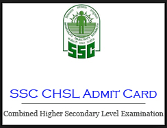 ssc chsl admit card 2024